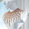 Luxury brand photography for BVLGARI Statement necklace displayed on a mannequin