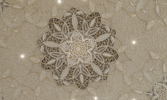Screenshot at Five-Petal Story film for Jannah collection from BVLGARI
