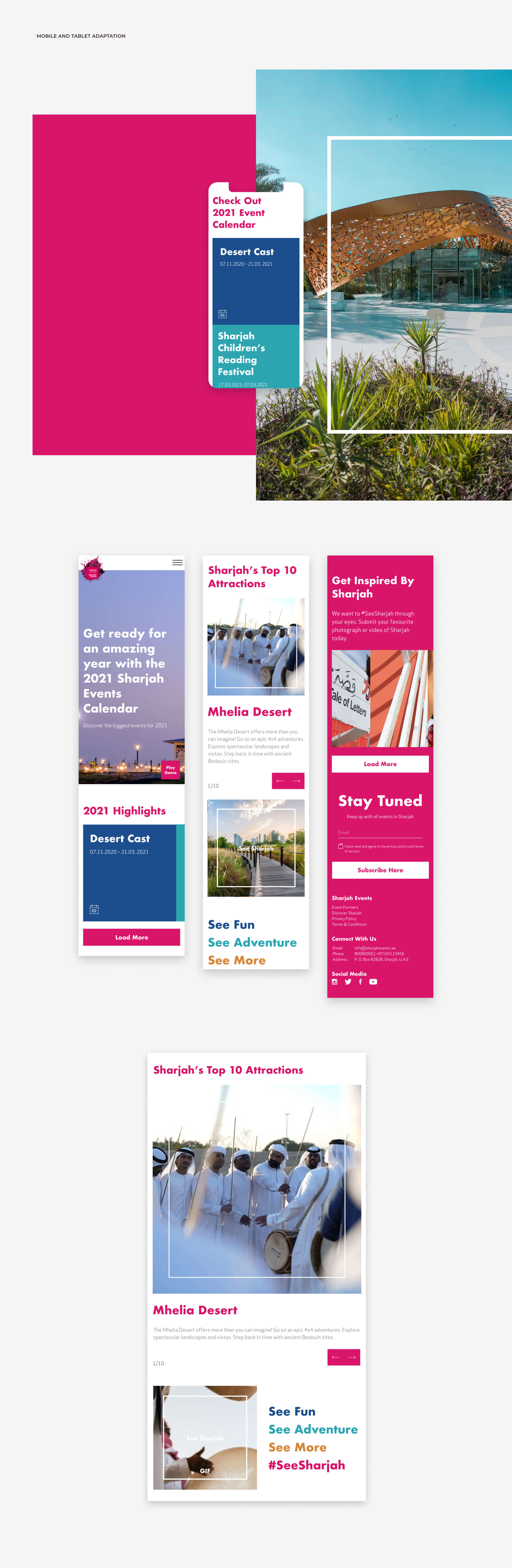 digital strategy for Sharjah events