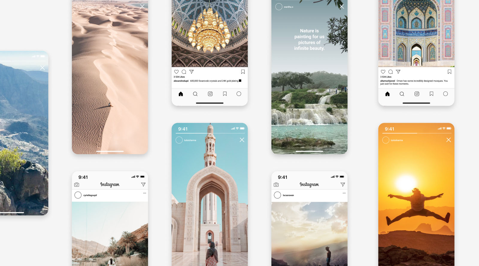 #OmanByYou social media campaign for Experience Oman