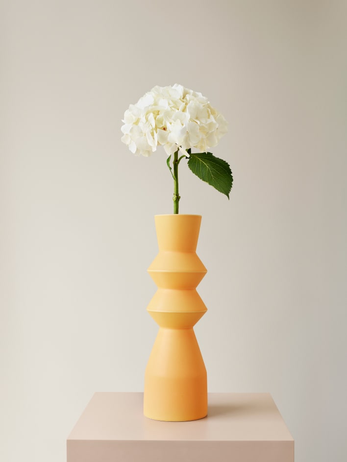 Ecommerce product photography of flower vase